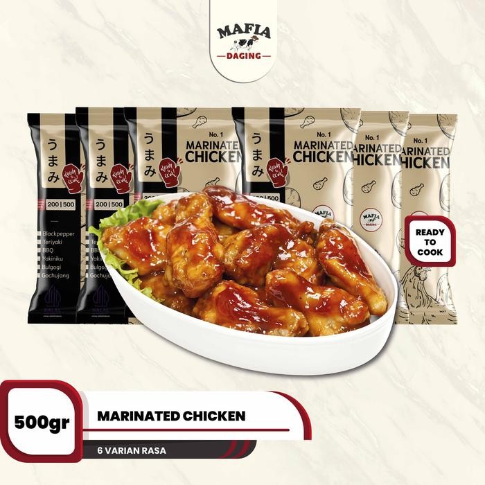 

Kirim,HariYgSama- Marinated Chicken 500 g