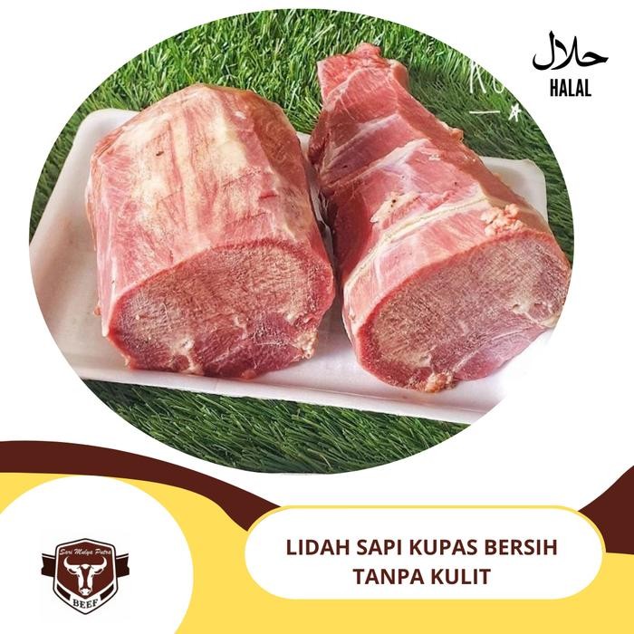 

Kirim,HariYgSama- Daging lidah sapi - lidah sapi bersih - tongue lidah sapi 500gr