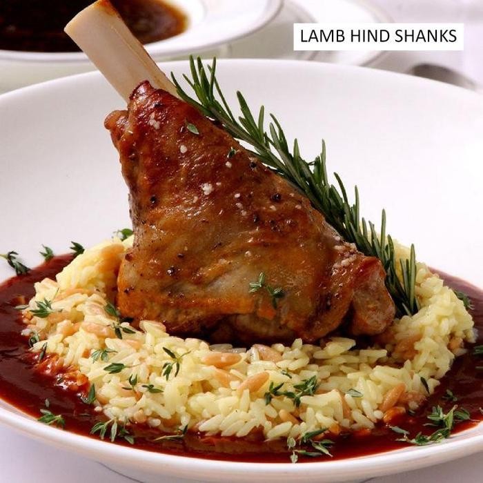 

Kirim,HariYgSama- 1.2kg 2pcs LAMB HIND SHANK kaki belakang domba muda Australia frozen
