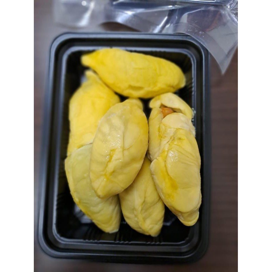 

BisaInstan- King Fruit Durian Musang King Duren Kupas Premium 400++ gram Buah Frozen Manis