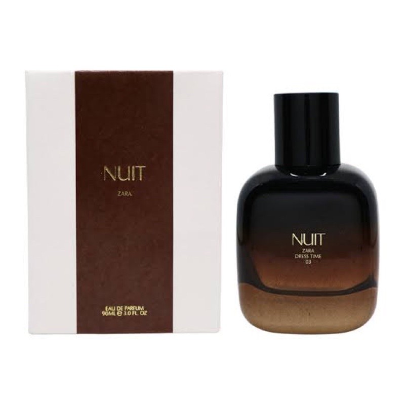 PARFUM ORIGINAL EROPA Zara Nuit Dress Time 03 EDP 90ml PARFUME WANITA / Parfum wanita