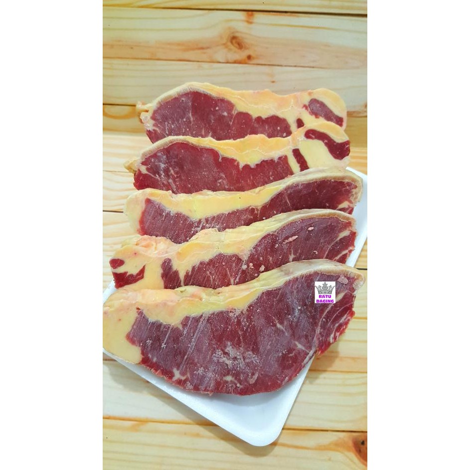 

Kirim,HariYgSama- Daging Sapi Sirloin Beef Steak Import AUS Grade A @1kg