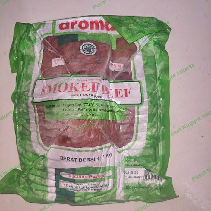 

Kirim,HariYgSama- Smoked Beef Kotak Aroma 1kg