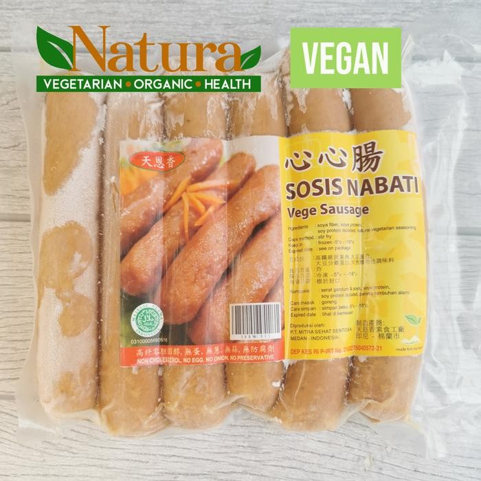 

Kirim,HariYgSama- Tian En Xiang Sosis Nabati Sausage Vegan Vegetarian 450gr