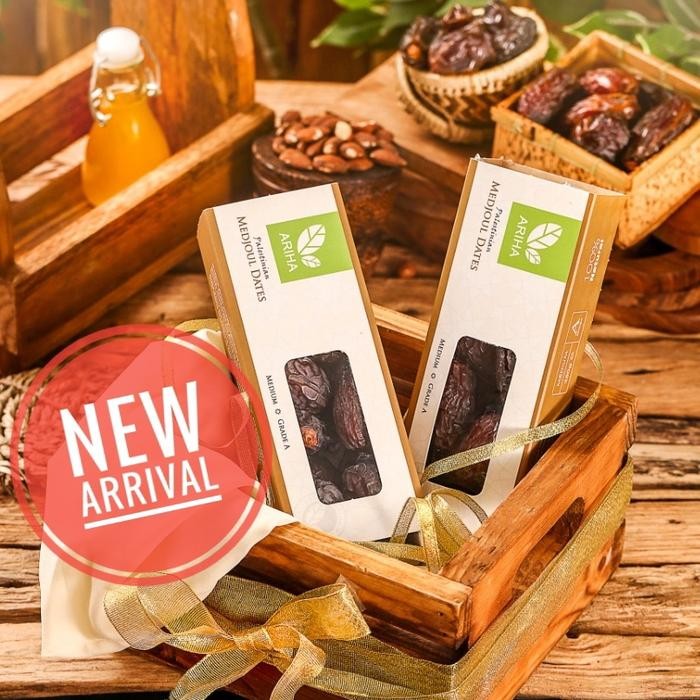 

BisaInstan- Kurma Medjoul Ariha Palestina @250 gr , Medjol Medjool Dates Palestine