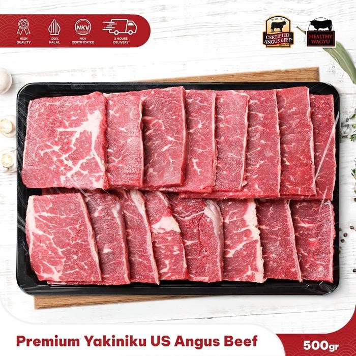 

Kirim,HariYgSama- Premium Yakiniku US Certified Angus Beef 500gr