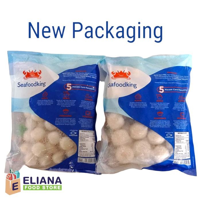

Kirim,HariYgSama- SEAFOODKING FISH BALL BIG 500 GR / BAKSO IKAN BESAR