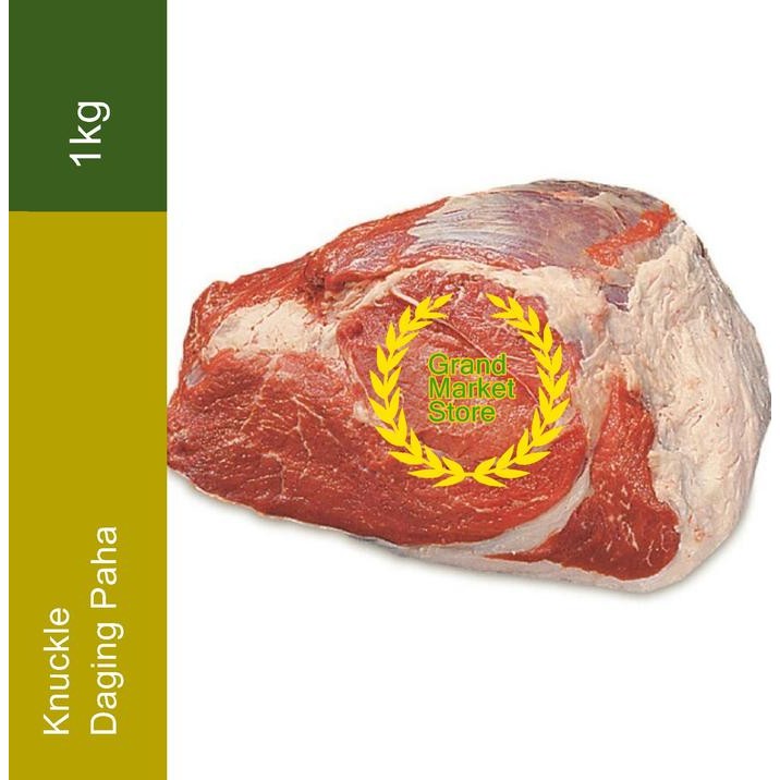 

Kirim,HariYgSama- Daging Paha Knuckle Sapi Import Less Fat 1 Kg Sapi Knuckle Australia