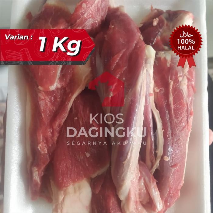 Kirim,HariYgSama- Daging Kambing Muda / Daging Kambing Fresh & Frozen - 1 Kg