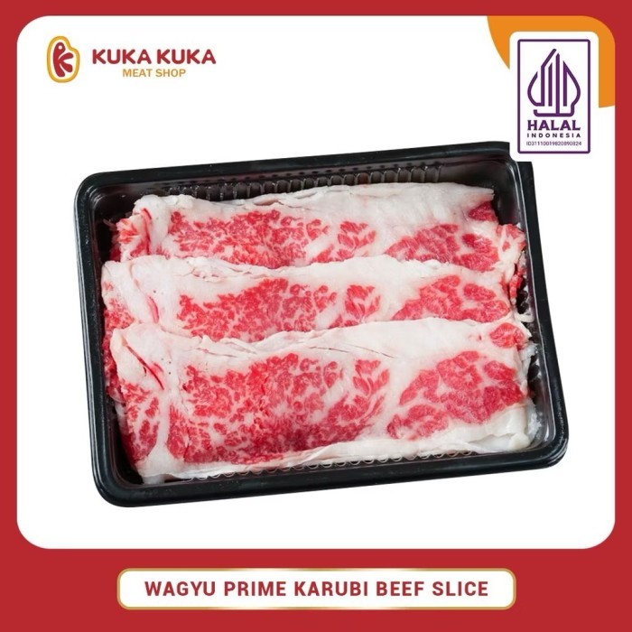 

Kirim,HariYgSama- Wagyu Prime Karubi Marbling 8-9 Beef Slice Fresh Cut! - 250gr
