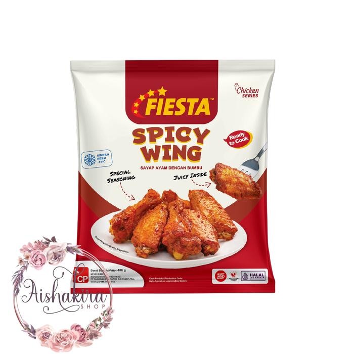 

Kirim,HariYgSama- FiESTA Spicy Wing Sayap Ayam Fiesta