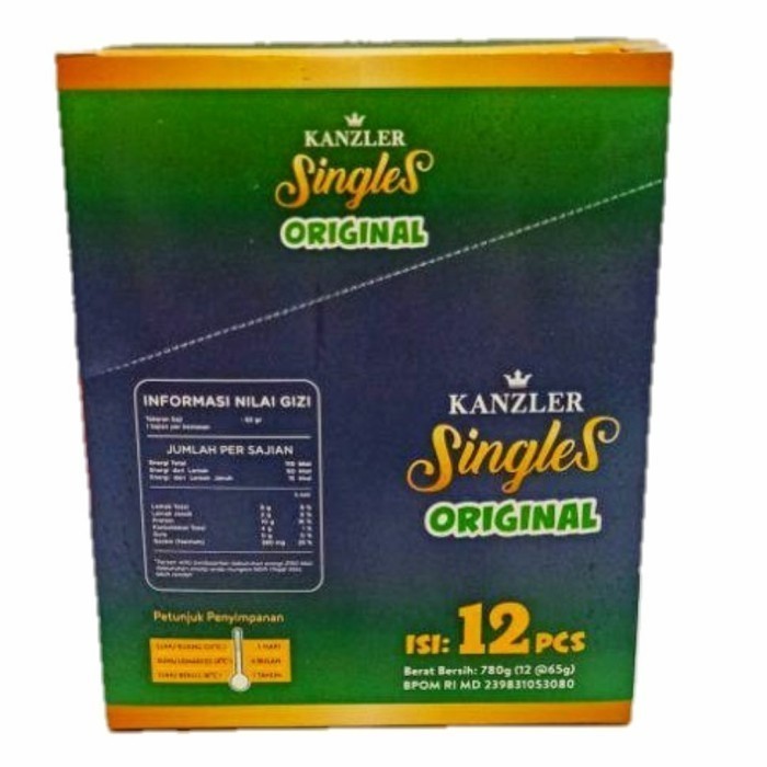 

Kirim,HariYgSama- KANZLER Sosis Singles Original 1 Box