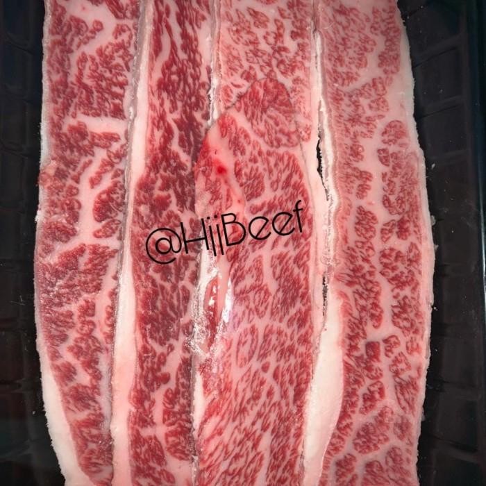 

Kirim,HariYgSama- Kalbi galbi wagyu (Boneless short ribs wagyu)