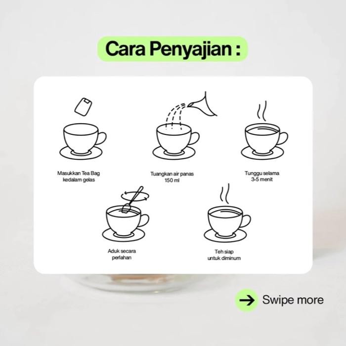 

Terlaris- Bsc Teh Hijau Besm Isi 20 Bags Herbal Dengan Nomor Registrasi 508340209026627