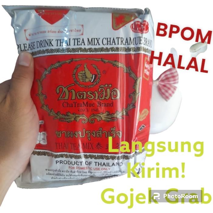 

Terlaris- Chatramue Thai Tea Original Teh Bubuk Thailand