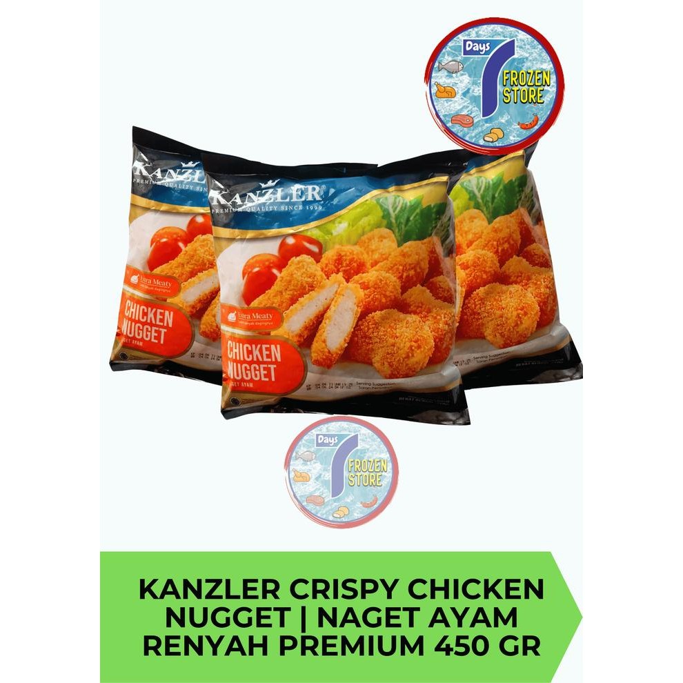 

Kirim,HariYgSama- Chicken Nugget Kanzler Naget Ayam Premium 450 gr