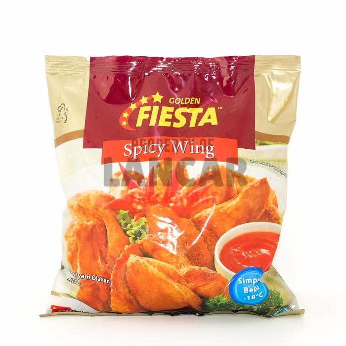 

Kirim,HariYgSama- FIESTA GOLDEN SPICY WING 500GR / GOLDEN FIESTA SPICY WING 500GR