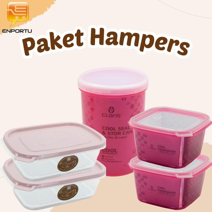 

Kirim,HariYgSama- Claris Hampers Lebaran/ Paket Toples Kue Kering Mix Color