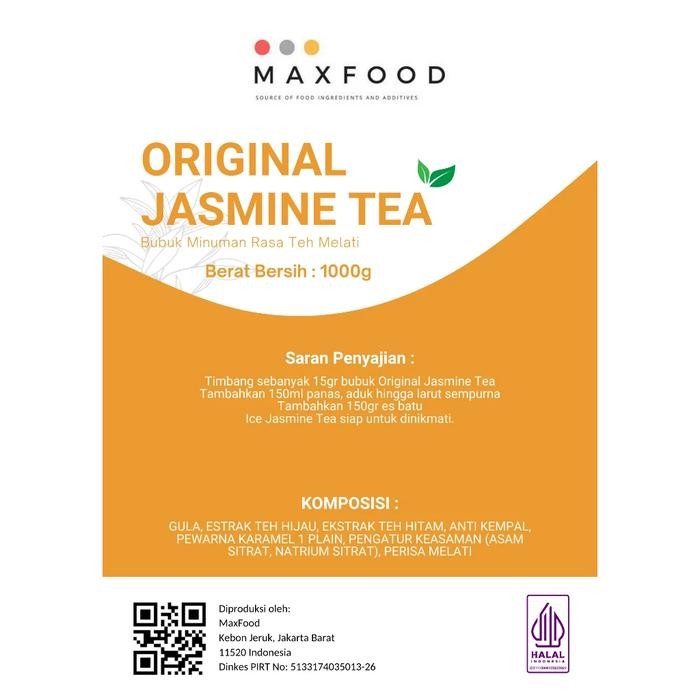 

Terlaris- 1Kg Jasmine Tea Powder / Bubuk Jasmine Tea / Bubuk Minuman Jasmine Tea