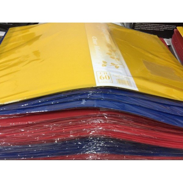

Display Book / Map Clear Holder Album Ukuran Besar A3 60 sheet Felix ( Pcs )