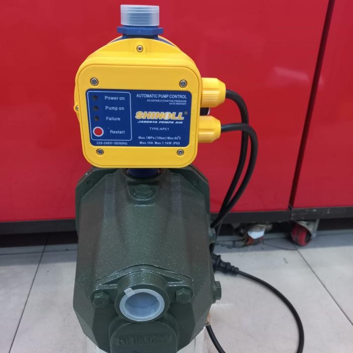 Mesin Pompa Air Semi Jet Pump Shimizu Jet 108 Otomatis Booster