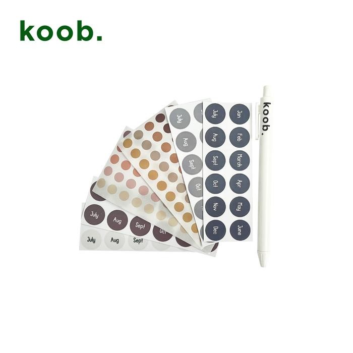 

A541 KOOB. UNDATTED ONE YEAR PLANNER / NOTEBOOK ANNUAL PLANNER JURNAL