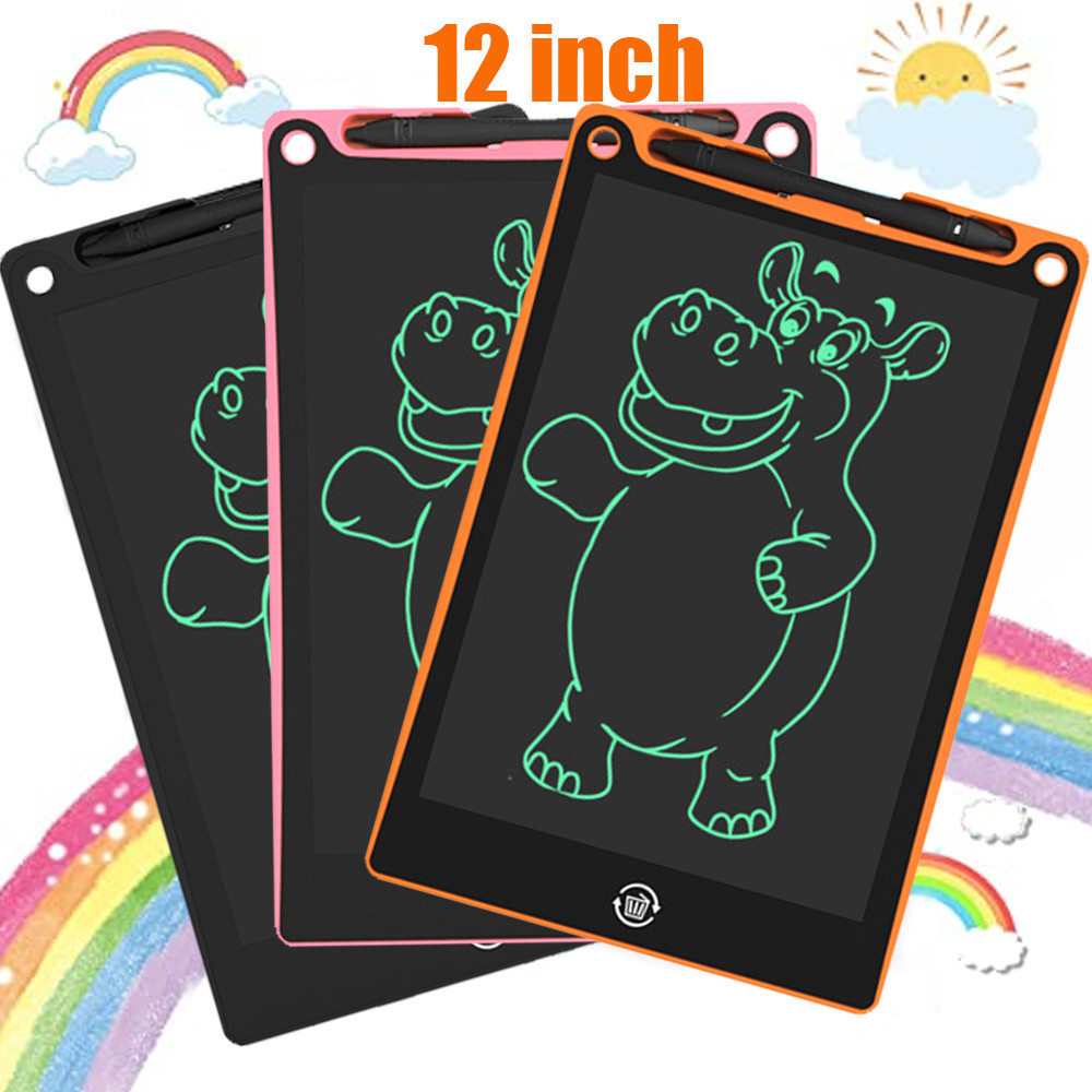 

12 Inch Lcd Writing Tablet Learning Education Toys For Children Writing Drawing Board Girls Toys