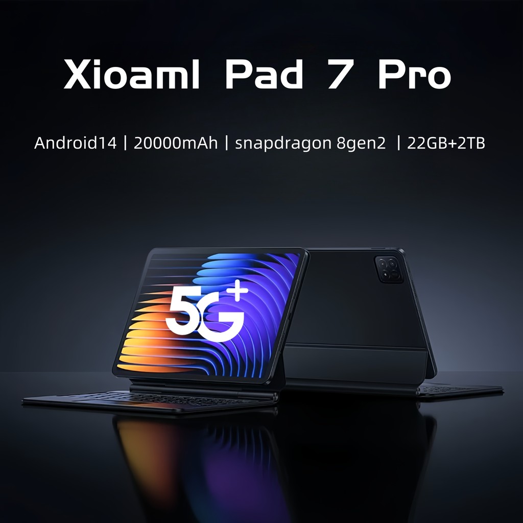 

2025 New Original Mi Pad 7 Pro Tablet 11Inch Snapdrago 8Gen2 Hd 4K Android 14 22Gb+2Tb 20000Mah 5G