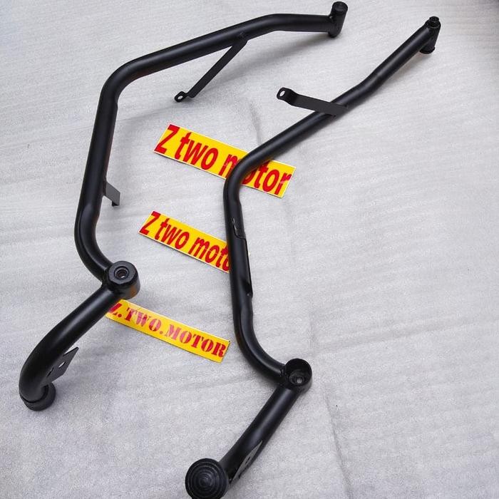 CRASH BAR ADV 150 ADV150 DUDUKAN LAMPU TEMBAK ADV 150 FRAME SLIDER ADV