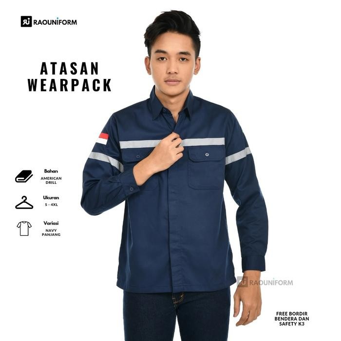 JTTOP" BAJU SERAGAM LAPANGAN/SERAGAM KERJA LAPANGAN/BAJU LAPANGAN OUTDOOR/KEMEJA LAPANGAN