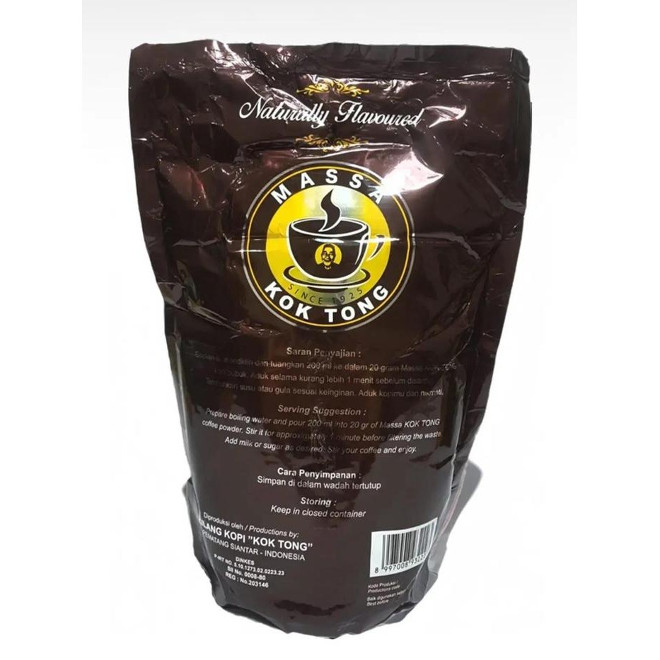 

Promo Grosir (1 Bungkus/ 1Kg ) Bubuk Kopi Massa Kok Tong Pem Siantar Cod