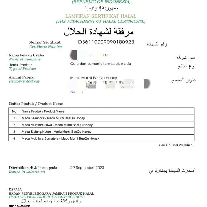 

Terlaris- Madu Murni Asli - Multiflora Jawa Raw Honey - Beequ Honey -Gratisongkir