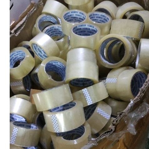 

LAKBAN KILOAN MURAH BERKUALITAS HARGA PER-KG LAKBAN BENING COKLAT