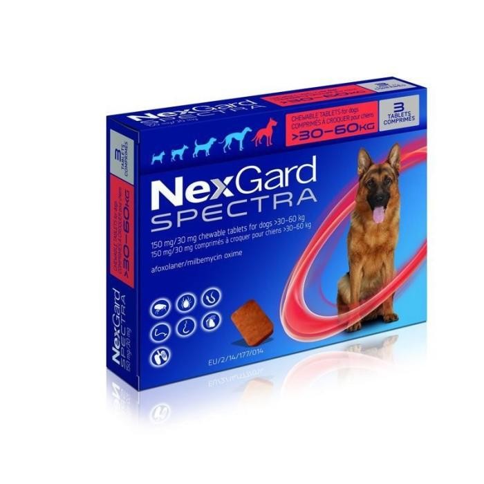 Obat Kutu Anjing NEXGARD SPECTR4 Ukuran XL