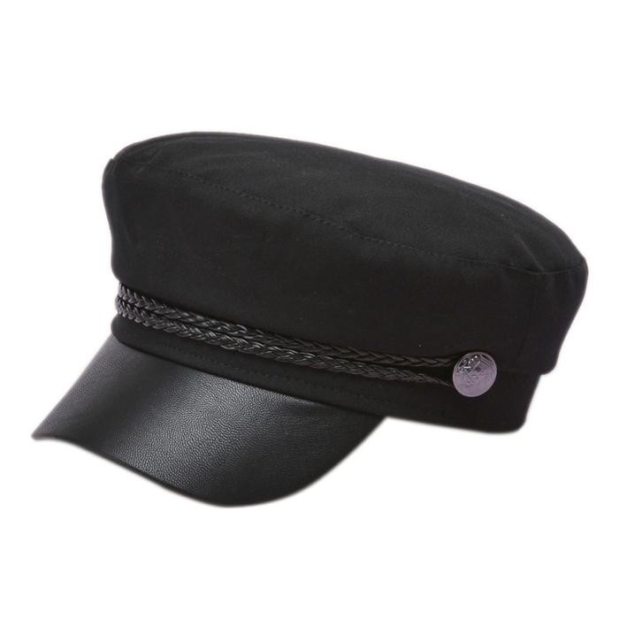 Topi Wanita Korea Import Model Tentara Navy #Gratisongkir