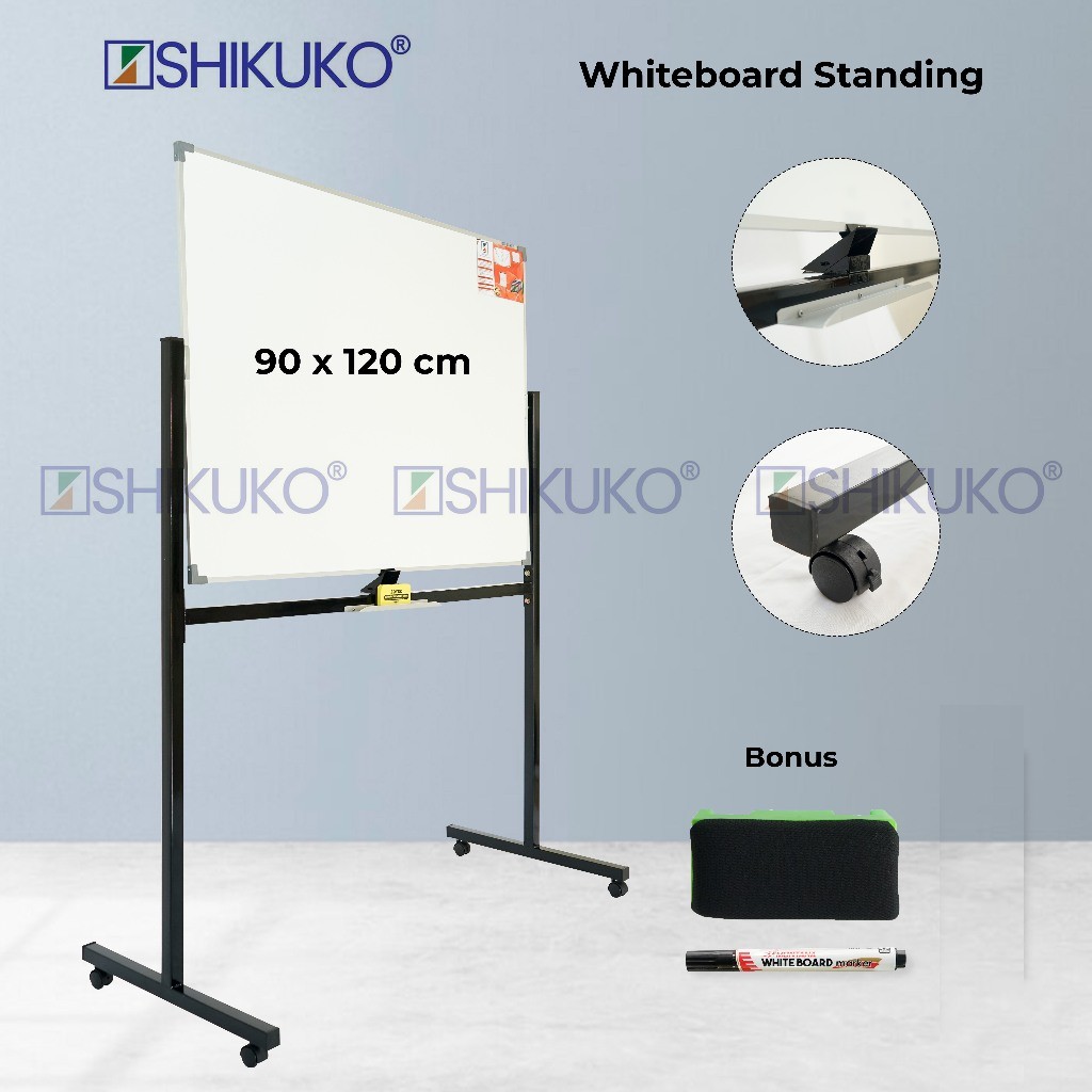 

Papan Tulis Whiteboard Standing 90 x 120