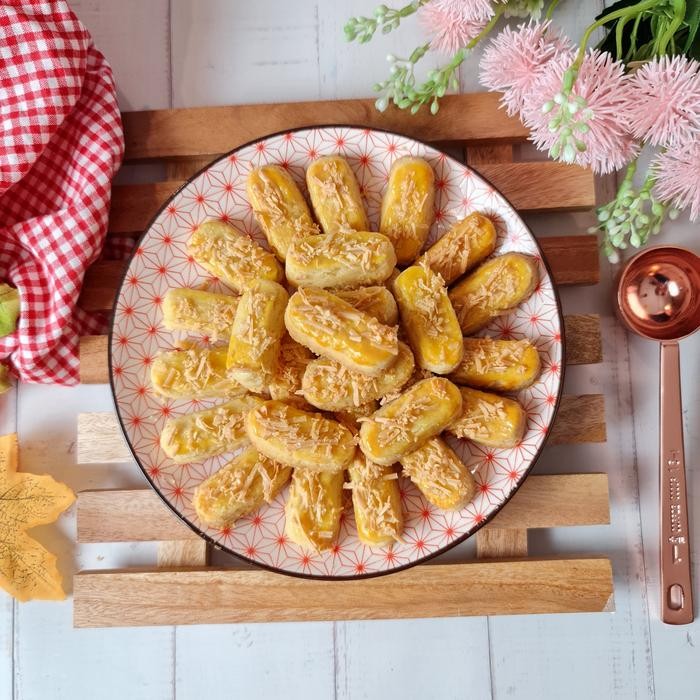 

NewZbgt- Kastengel Full Keju Edam PREMIUM Full Wisman - Gurih, Renyah & Wangi