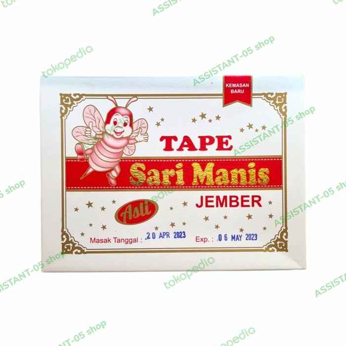 

NewZbgt- Tape singkong sari manis Jember 1 box