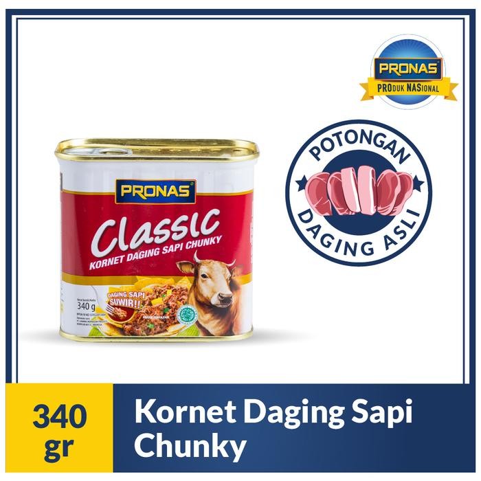 

NewZbgt- Pronas Kornet Sapi dengan Daging Suwir 340 g (CHUNKY)