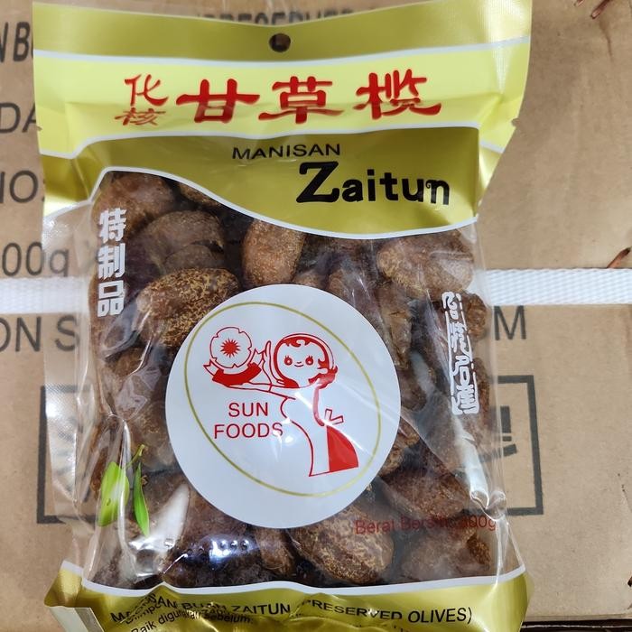 

NewZbgt- manisan buah zaitun tampa biji 300gram