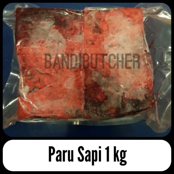

NewZbgt- Paru Sapi / Daging Sapi Bagian Paru / Beef Lung Impor Mentah Bandi