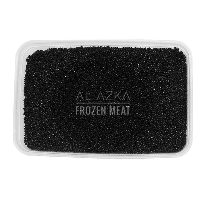 

NewZbgt- Tobiko Black Caviar / Tobiko Hitam / Telur Ikan Terbang Hitam 100 Gram