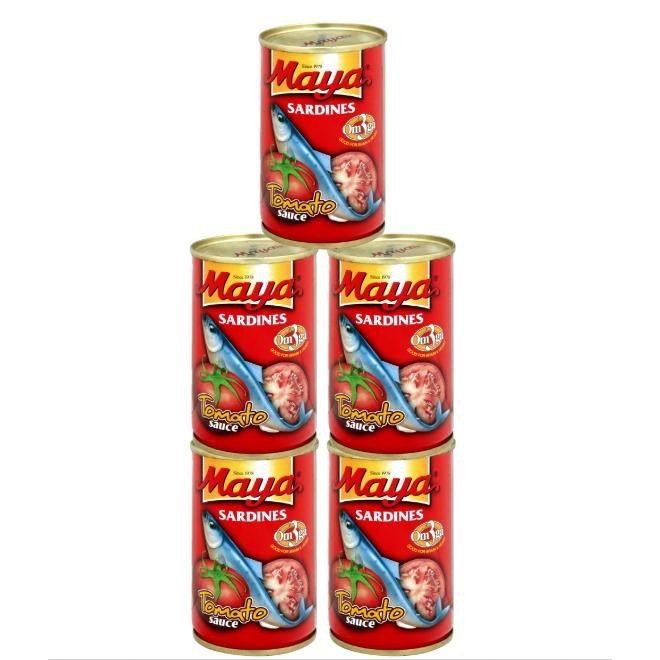 

NewZbgt- Paket 5 kaleng maya sarden 155g / Paket Murah 5 Maya Sarden 155 gram