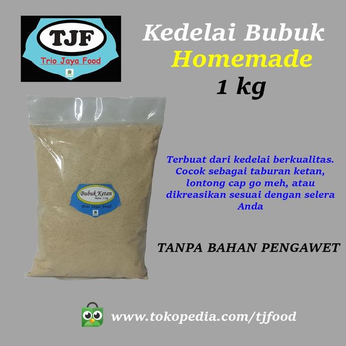 

NewZbgt- Bubuk Ketan (Kedelai Bubuk) Homemade (1kg) - Trio Jaya Food