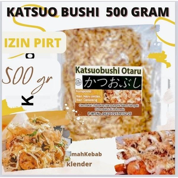 

NewZbgt- Katsuobushi - 500 Gr (Ikan Cakalang Asap Khas Jepang)Taburan takoyaki