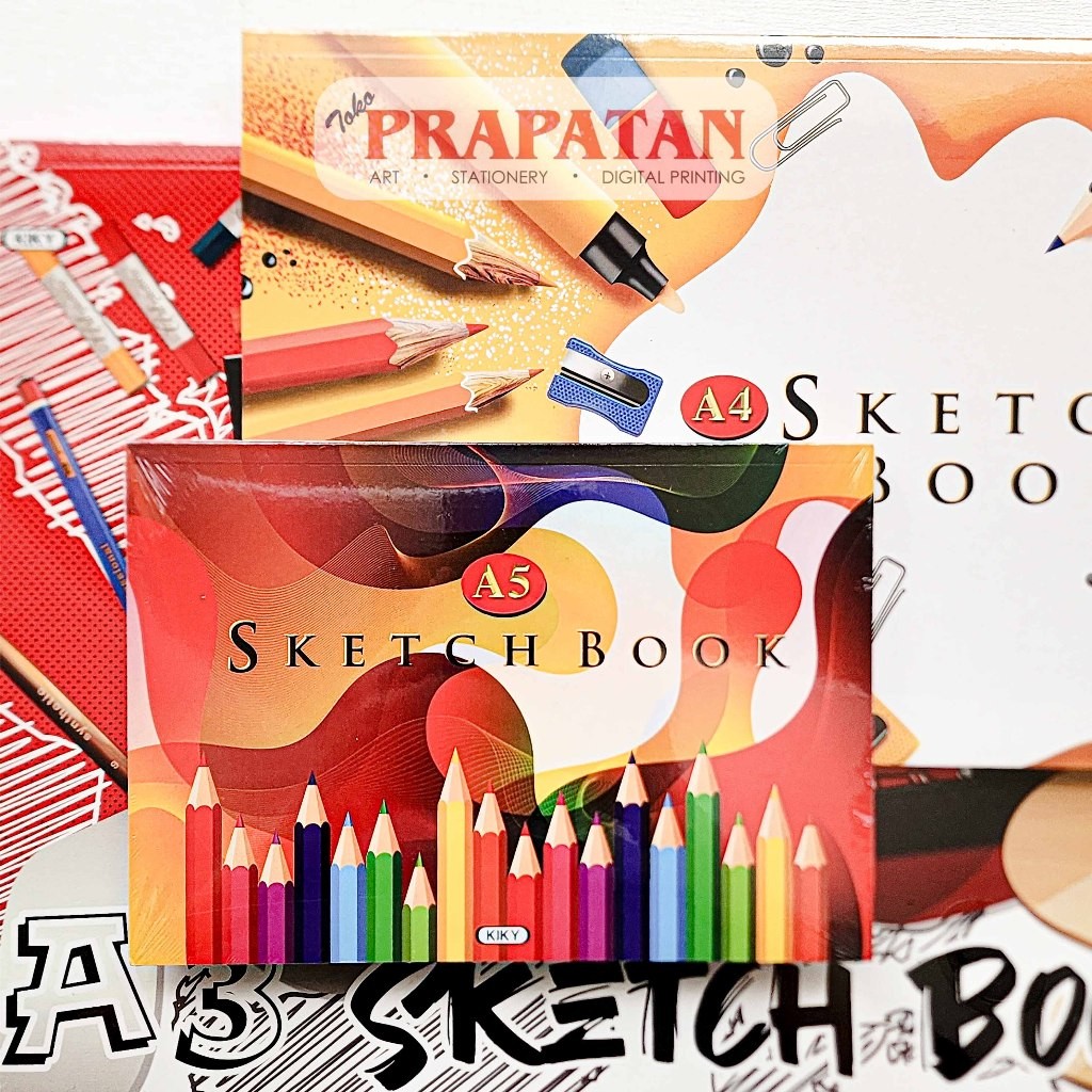 

Kiky Sketchbook A4 Buku Gambar