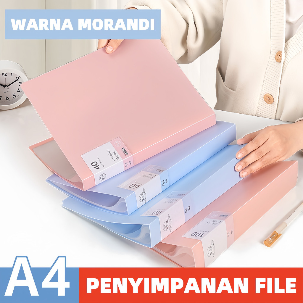 

Morandi Color Map File A4 20/30/40 Halaman Folder Report/Tempat Laporan Dokumen