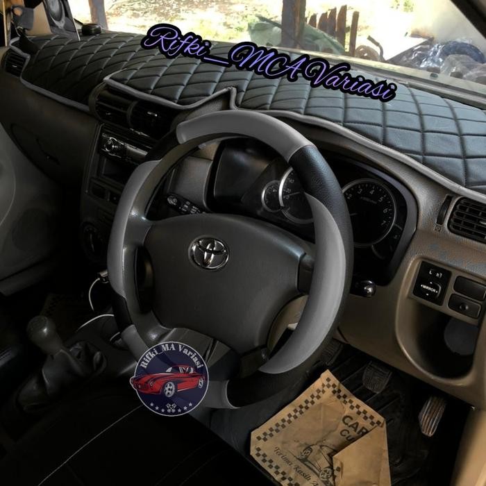 TERUJI Cover stir mobil Daihatsu Sigra grandmax Xenia/Sarung stir mobil murah