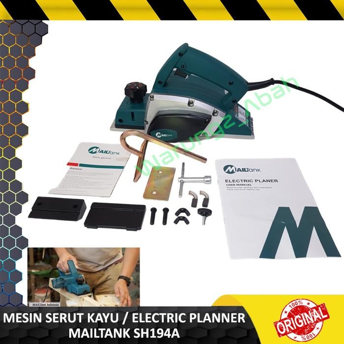 ALAT MESIN PLANNER PASAH KETAM SUGU SERUT PAPAN KAYU LISTRIK MAILTANK
