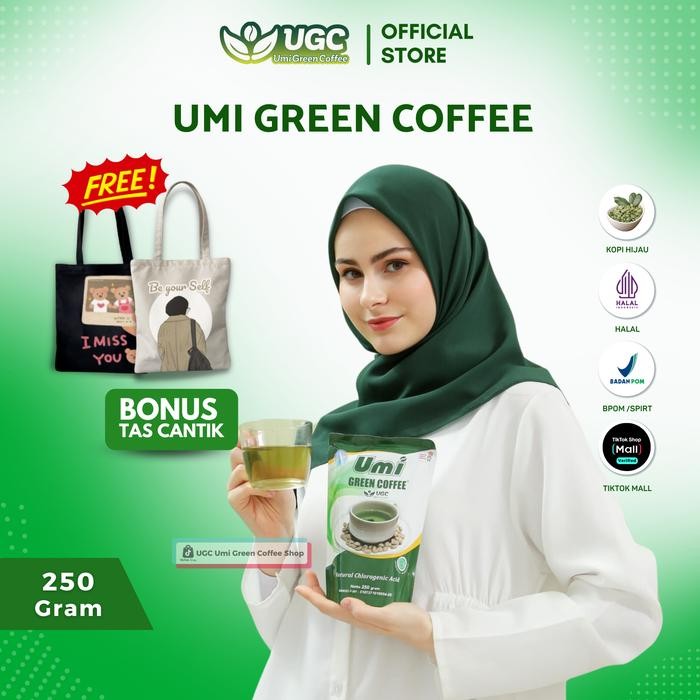 

UGC Umi Green Coffee Kopi Hijau 1 Bungkus 250 Gram